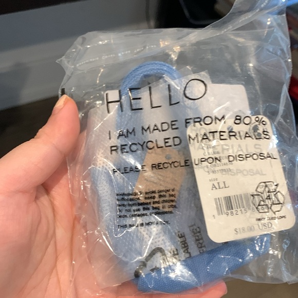 NWT Free People Mini Caravan Bag Charm - Blue - One Size - Picture 5 of 9